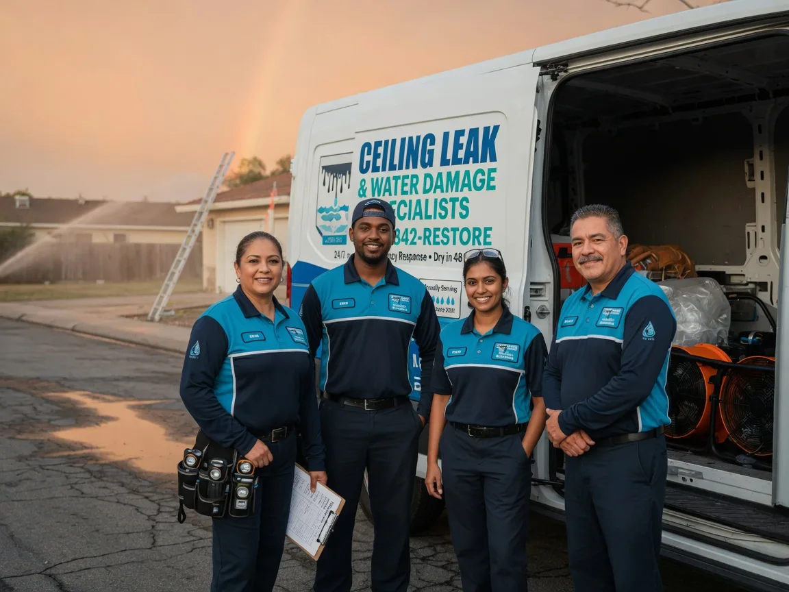 Ceiling Leak Cleanup company in Fleetwood, PA